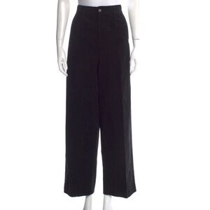 6397 Wide Leg Black Pants
